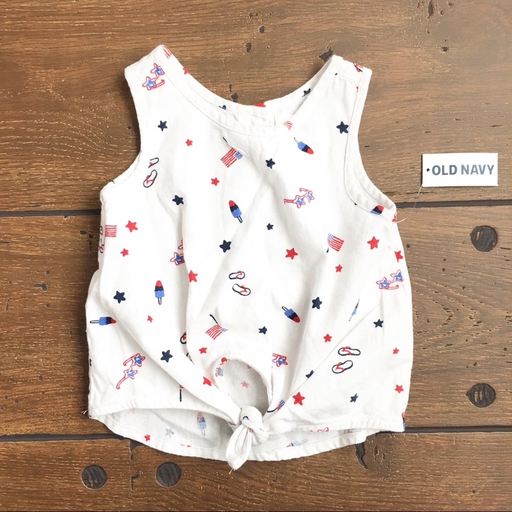NWT Old Navy 4th of July Top